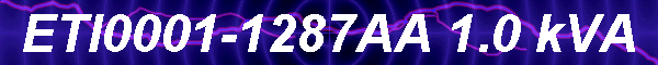 ETI0001-1287AA 1.0 kVA